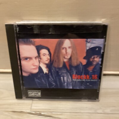 Blockk 16 - Too brutal for radio / CD / Chris Caffery Signed Rare  