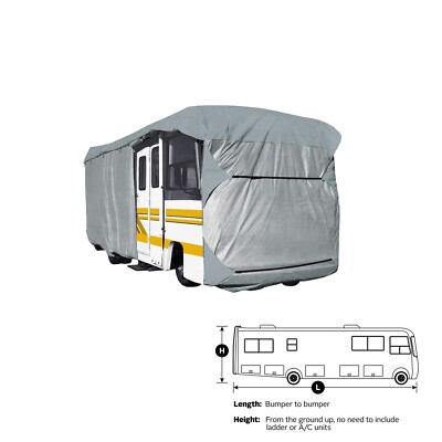 Fleetwood Bounder 36Z Deluxe 4-Layer Class A Motorhome RV Camper Storage Cover