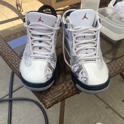 Nike Jordan Dub Zero GS 'White Cement' 311047-105 Size 6Y Or