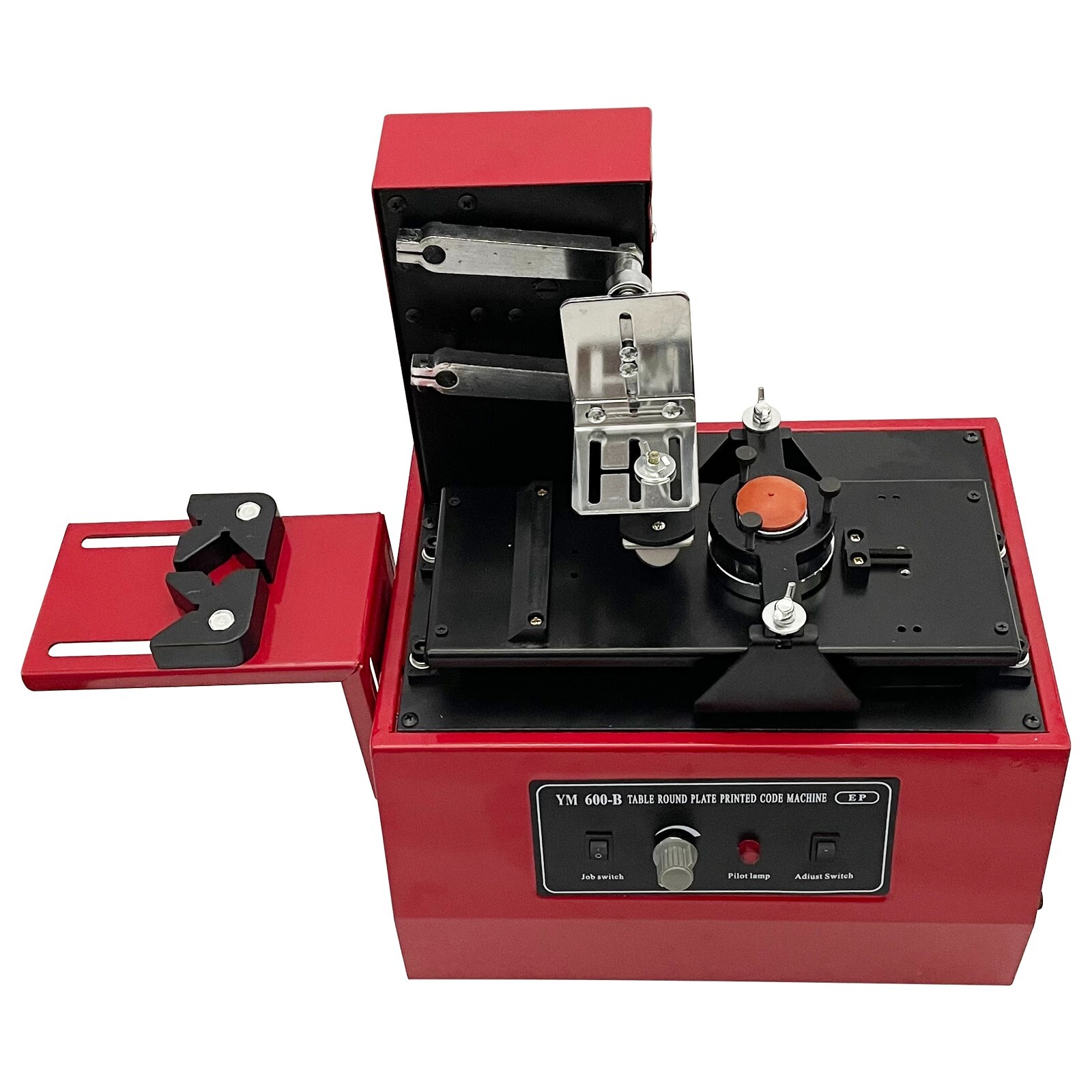 YM-600B 110V 80W Electric Sealed Ink Cup Pad Printer Date Logo Printing