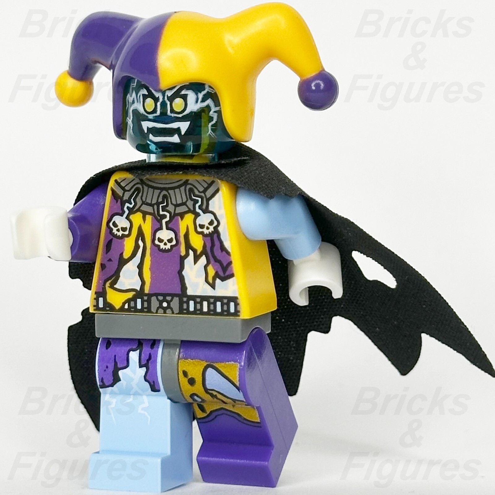 LEGO® Nexo Knights Jestro Minifigure Evil Jester Electrified 70352 70356 nex087