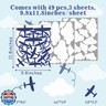 Airplane Wall Stickers Aircraft Plane Wall Decals Peel and Stick White Cloud Wall Decals Removable Vinyl Clouds Wall Stickers Vehicle Decal for Boys Room Nursery Kids Bedroom Decor