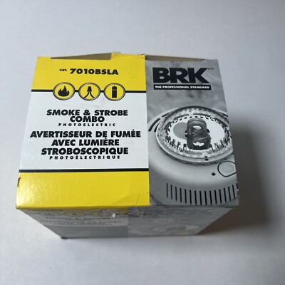 BRK 7010BSLA Smoke And Strobe Combo