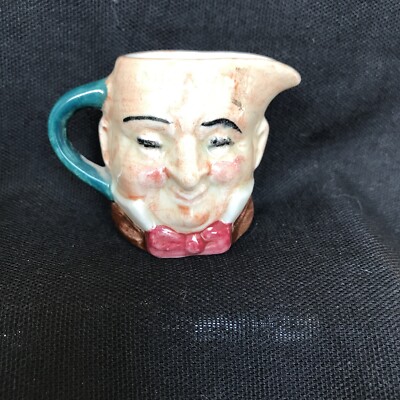 VIntage ARTONE Double Face MICAWBER Character Mini Tony Mug Creamer Pitcher A6