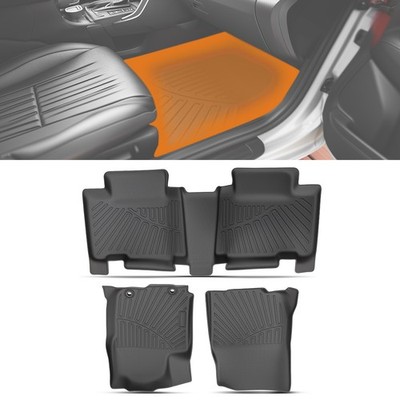 Car Carpet Floor Mats for Toyota RAV4 2013-2018 TPE Rubber All Weather Black