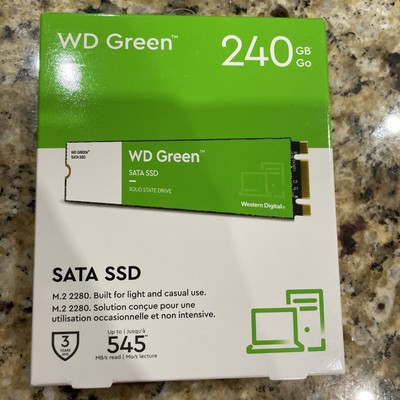 Western Digital Green SN350 WDS240G2G0C 240 GB Solid State Drive - M.2 2280 Inte