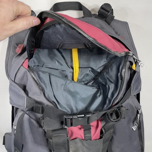 Clive Gray & Red Skiing Ski Backpack Backcountry Hiking Travel Bag Super RARE!!
