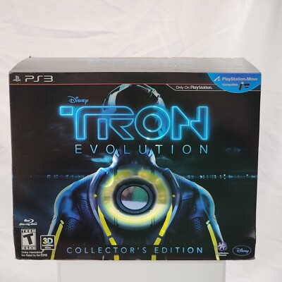 Disney TRON Evolution Collectors Edition Sony PlayStation 3 PS3 New Light Cycle