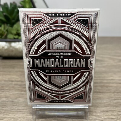 Star Wars The Mandalorian Playing Cards By Theory 11  New, Sealed