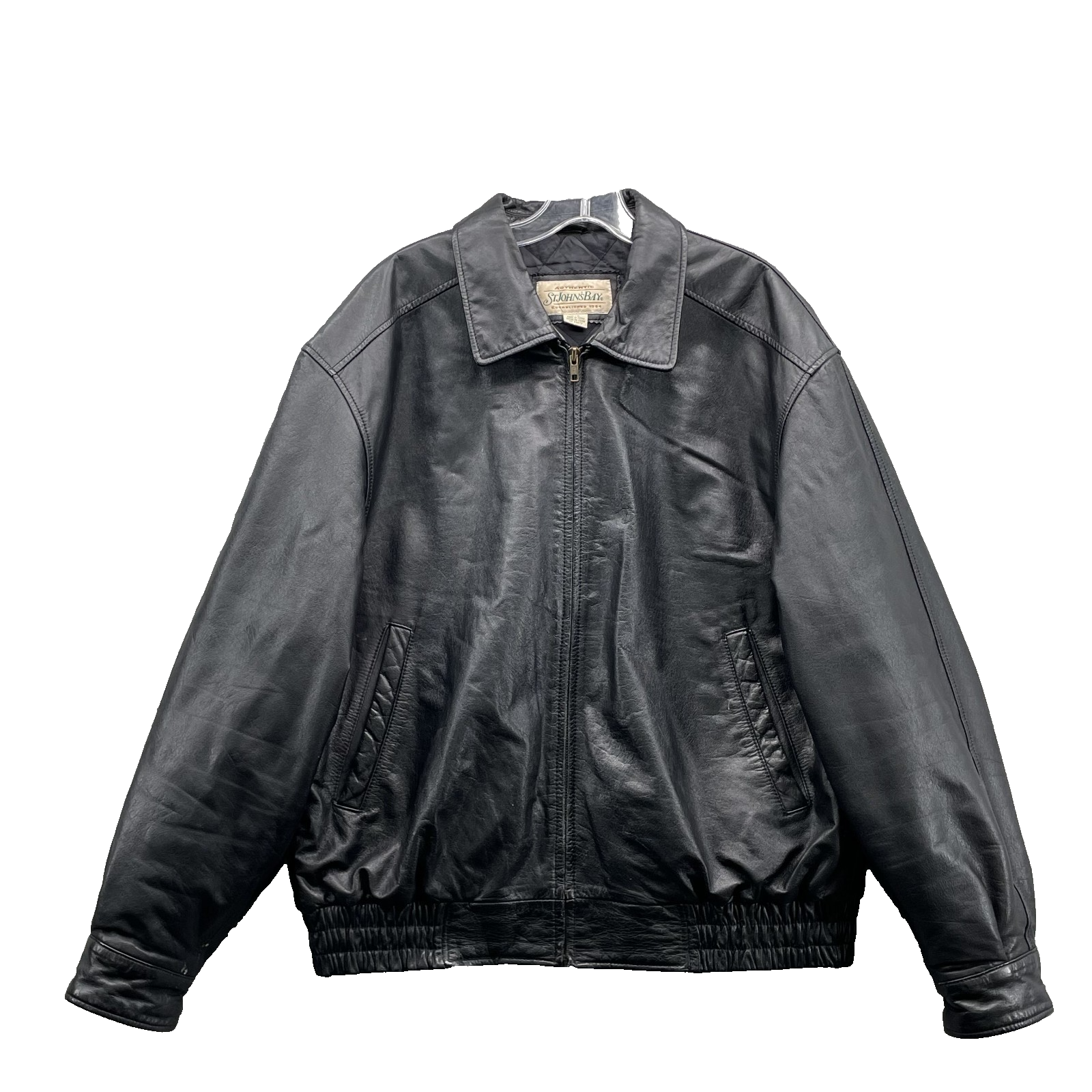 【雰囲気系】ST.JOHN'S BAY Leather Jacket 80s 雰囲気系】ST.JOHN'S BAY Leather Jacket 80s - メルカリ