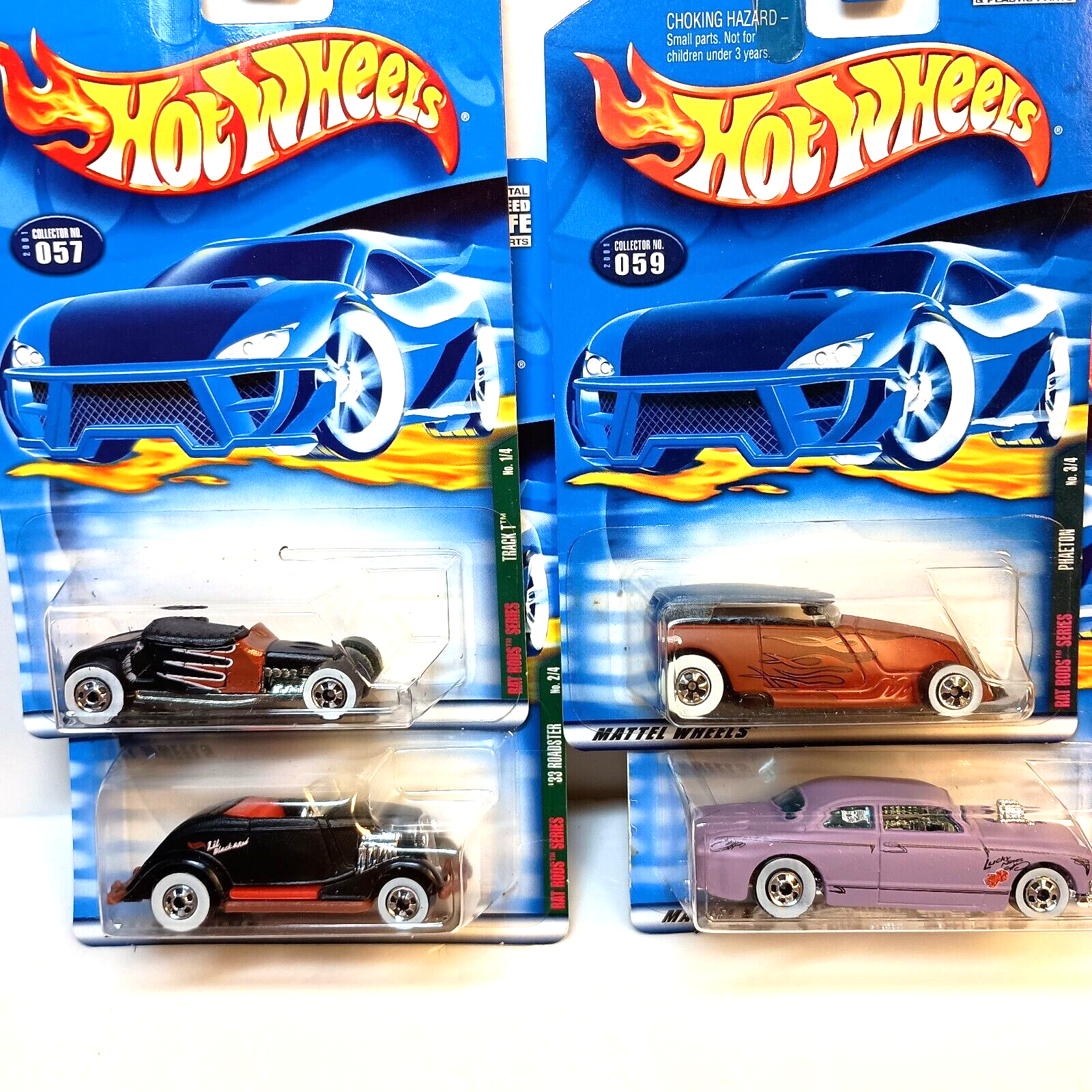 2001 Hot Wheels RAT RODS Series Complete set of 4 | eBay