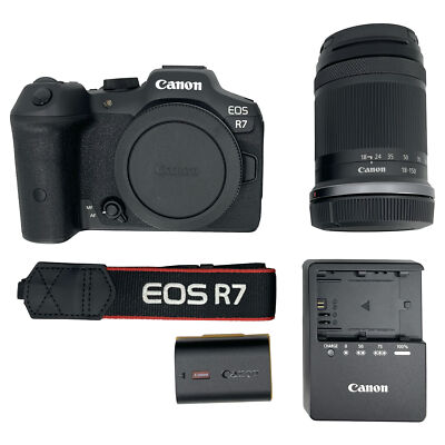 Canon EOS R7 Mirrorless Camera with 18-150mm Lens - FREE 2-3 BUS. DAY SHIP - NEW