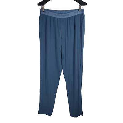 Duluth Trading Dang Soft Sleep Pants Mens L Teal Loungewear