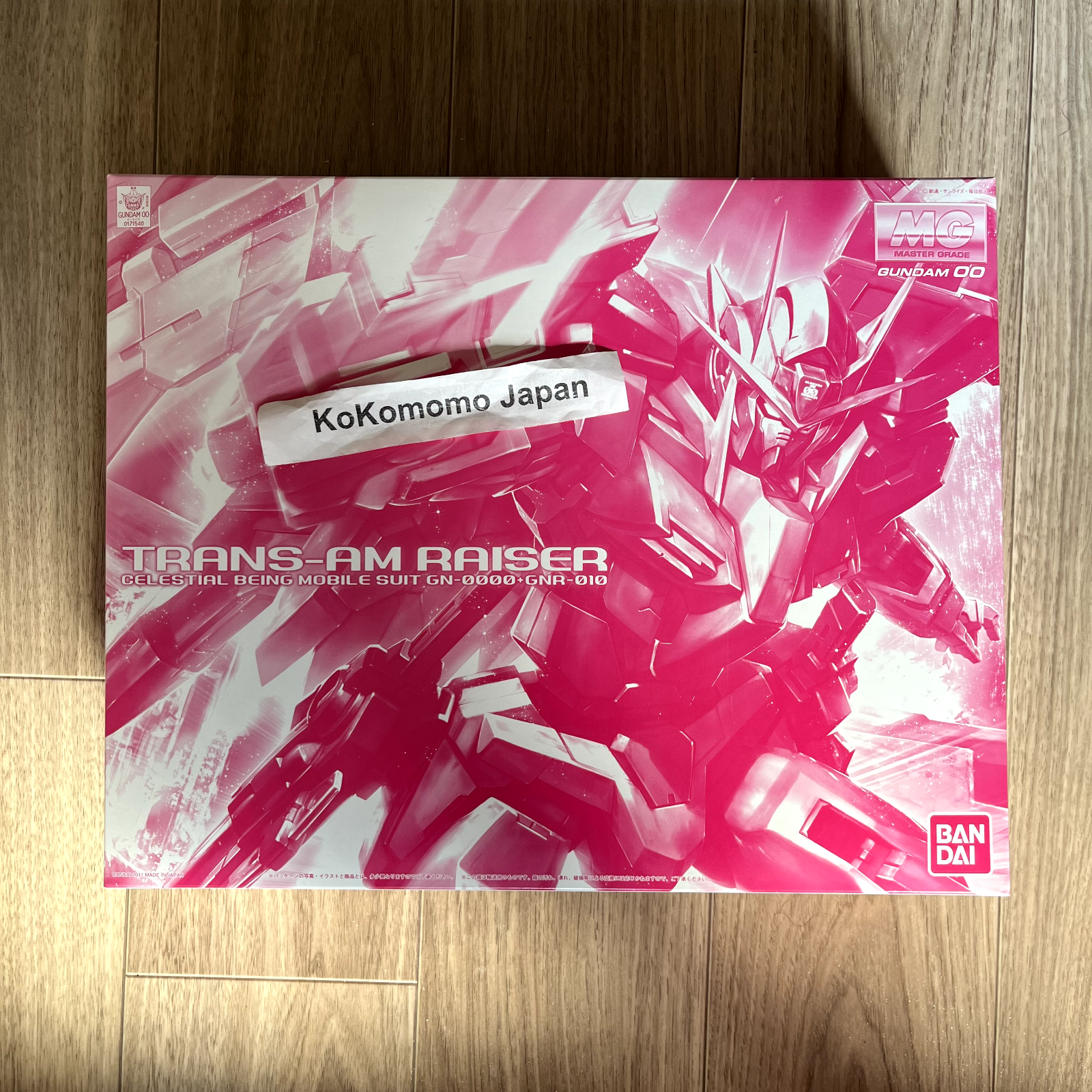 MG 1/100 00 Raiser Gundam Trans Am Ver. P-Bandai | eBay