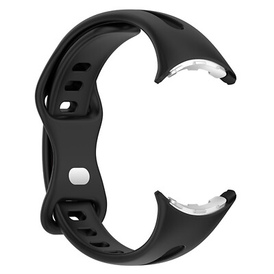 Silicone Skinny Watch Band Strap Slim Rubber Band for Google Pixel Watch 1/2