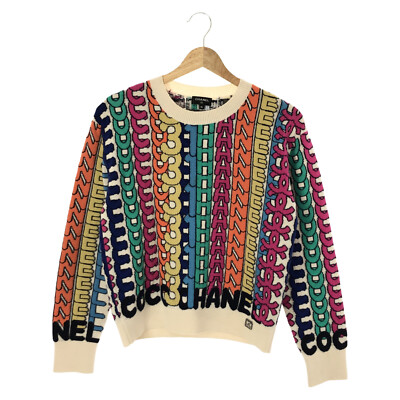 CHANEL - CHANEL 【LANA 】ウール100%セーター サイズ【36】 Chanel Knit Sweater, Cashmere/Wool/Silk, Size 36