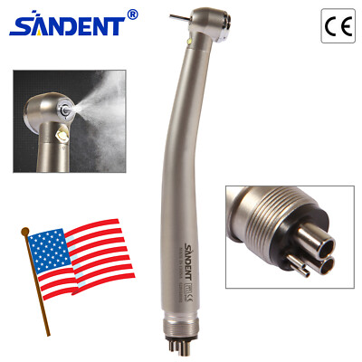 NSK Style Dental Fiber Optic E-generator LED High Speed Handpiece 2Holes 4H HeS