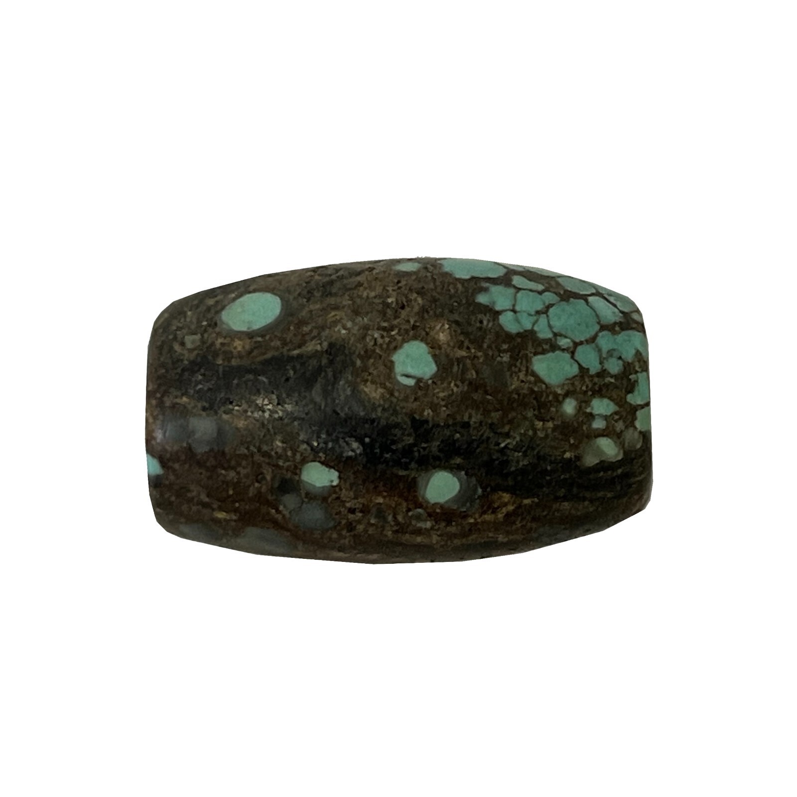 Chinese Handmade Stone Turquoise Pattern Oval Bead Pendant ws2416S Chinese Handmade Stone Turquoise Pattern Oval Bead Pendant ws2416S