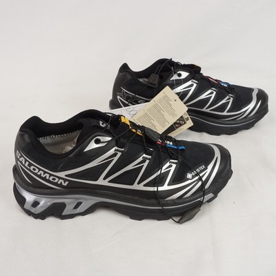 Salomon XT-6 Gore-Tex Athletic Shoes In Black - US Size M 6.5/W 7.5 (474506)