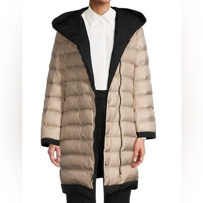 Weekend Max Mara Reversible Hooded Down Jacket | eBay