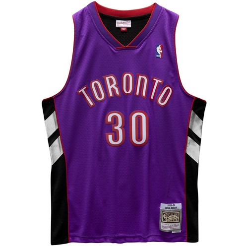 

ДЖЕРСИ MITCHELL - NESS NBA SWINGMAN TORONTO RAPTORS 99 DELL CURRY, Фиолетовый
