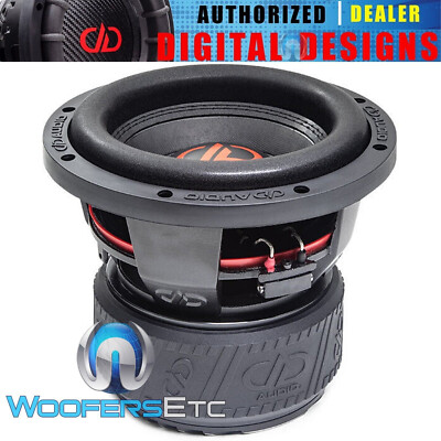 DD AUDIO 608F-D4 8'' 3000W DUAL 4-OHM SUPER TUNED SUBWOOFER BASS SPEAKER NEW