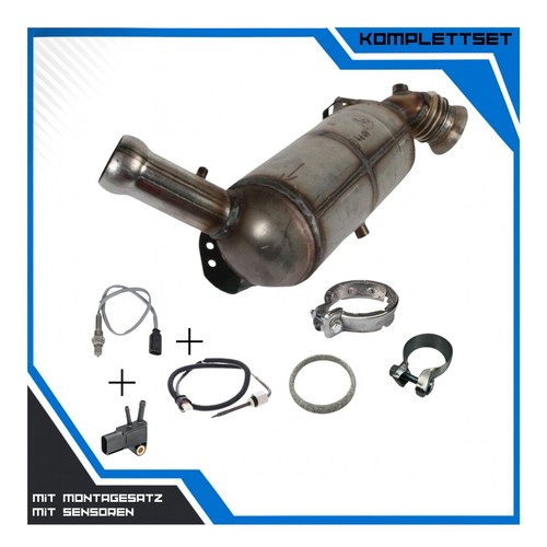 Dieselpartikelfilter DPF Mercedes C E 220 250 CDI OM651.911 A2044901392 mit Zub.