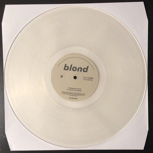 Frank Ocean - Blonde Vinyl Record - DAMAGED/WARPED - DECORATION ONLY
