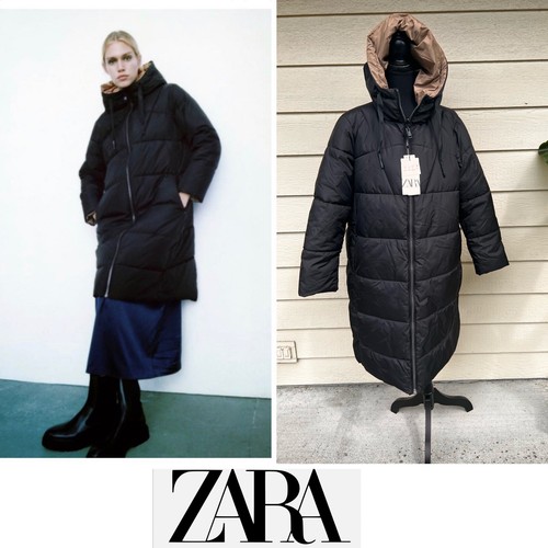 ZARA ザラロング WATER AND WIND PROTECTIONアノラッ WATER AND WIND PROTECTION ANORAK - Black | ZARA United States