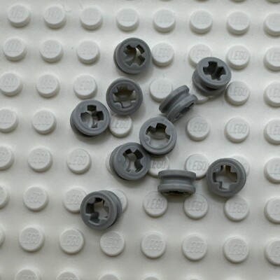 LEGO Technic - Light Bluish Gray - Bushing 1/2 Smooth QTY x10
