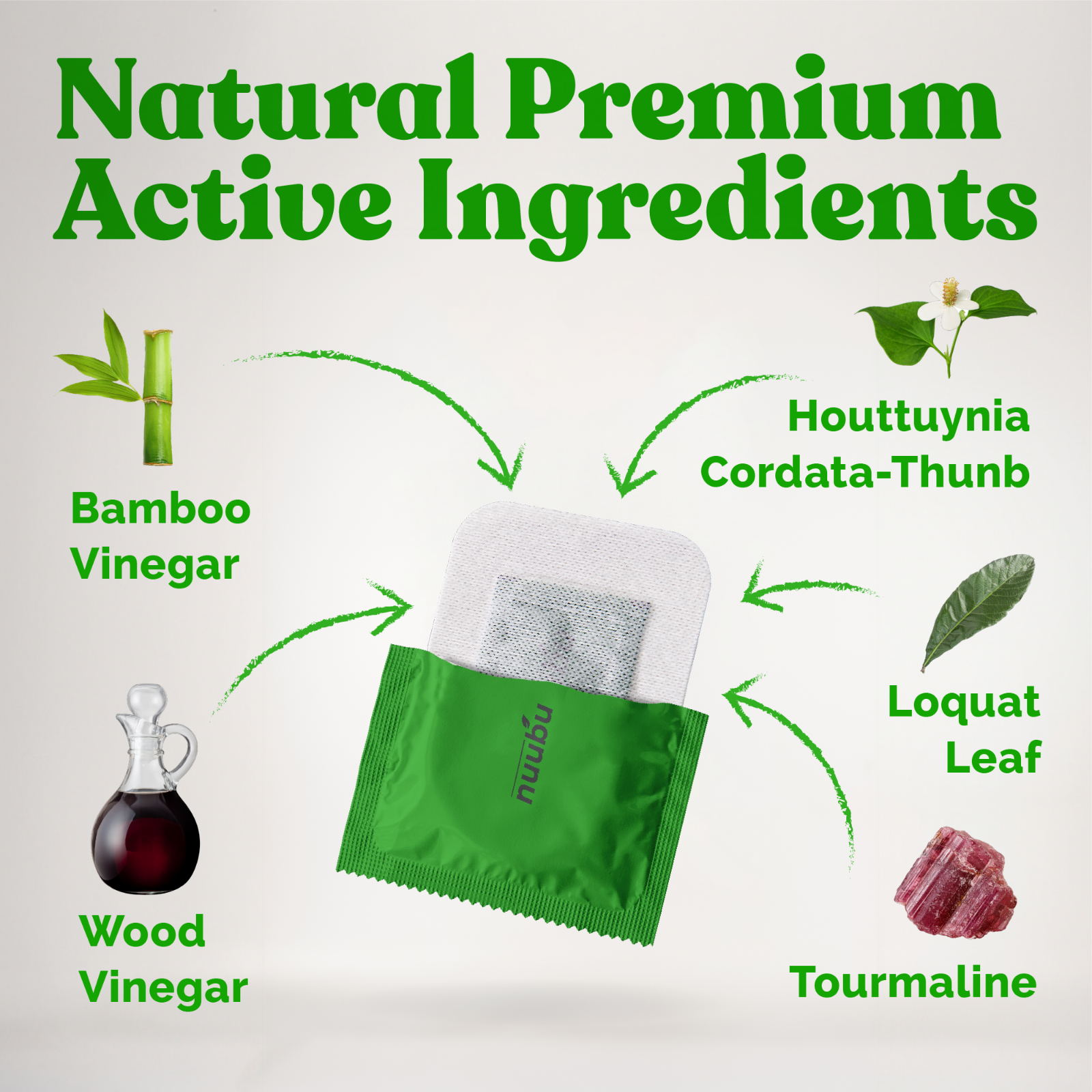 NUUBU® | Premium Detox Foot Pads to Remove Toxins, Deep Cleansing | 10 patches