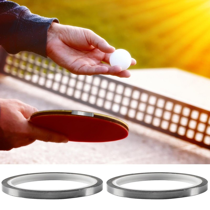 High Density Lead Tape Strip Weight Adds Power to Tennis Racquet