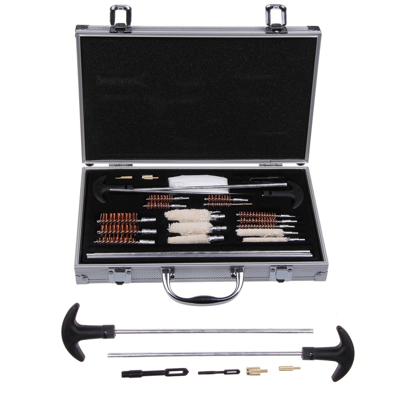Sporting Goods GUN CLEANING KIT Barrel Air Rifle Pistol Airgun Rimfire