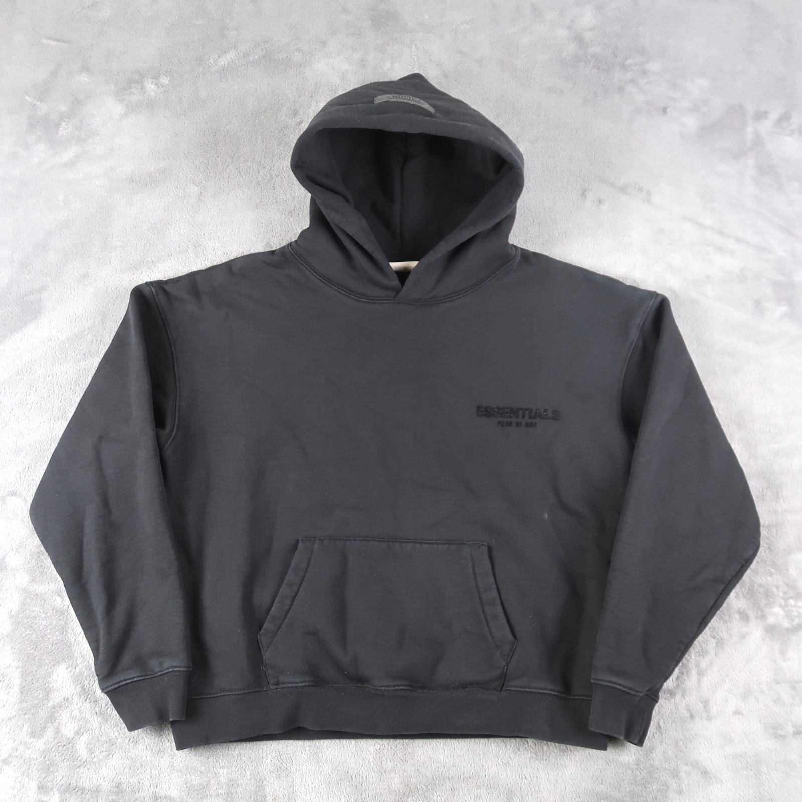 Fear of God Essentials Pullover Hoodie Men XS Faded Black