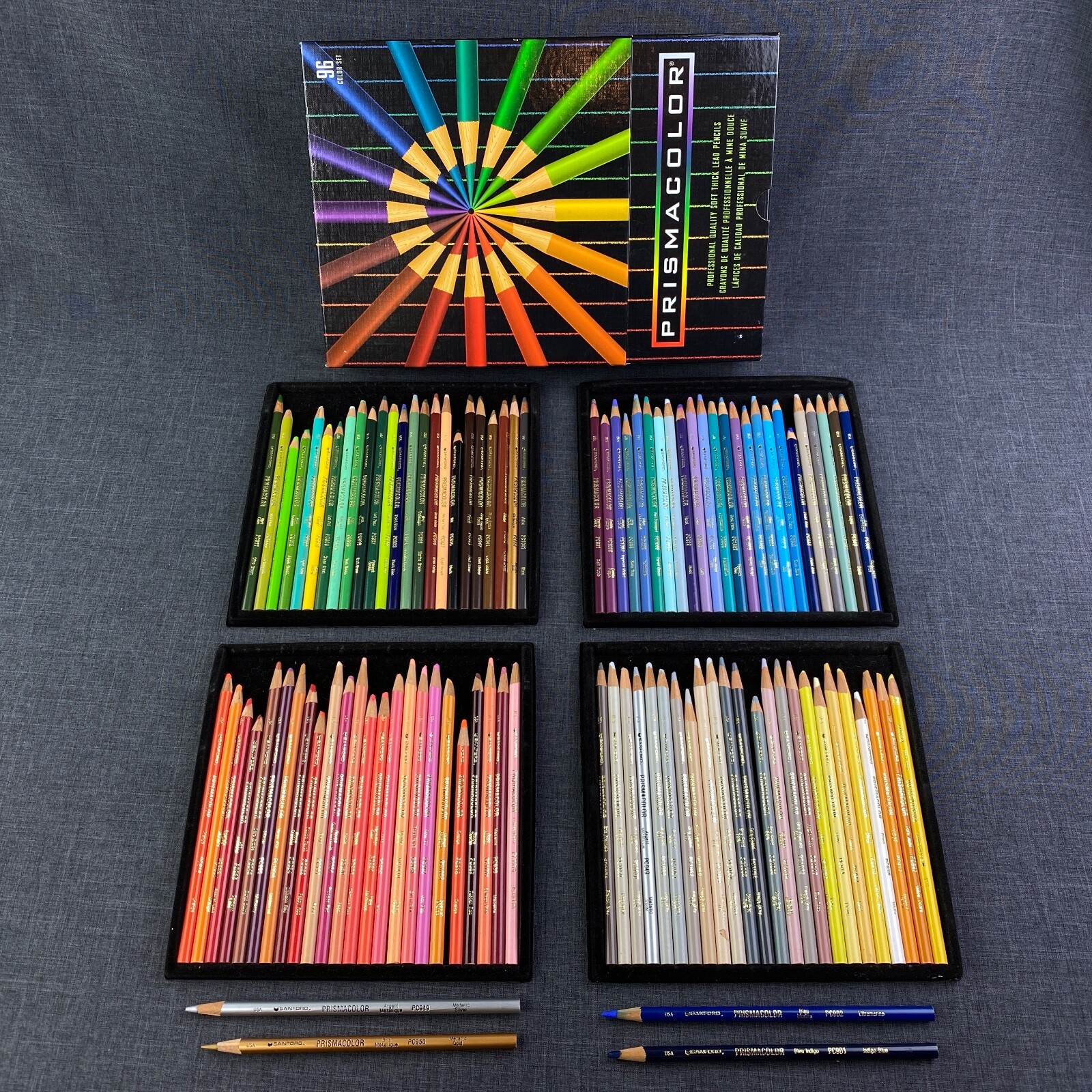 正規品，100%新品 カリスマカラー 色鉛筆 96色
