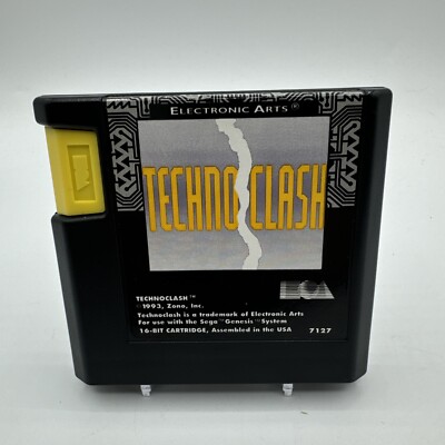 TechnoClash  (Sega Genesis, 1993) Techno Clash Cart Only