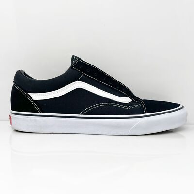 

Vans Mens Off The Wall 507698 Черная повседневная обувь Кроссовки Размер 10, Черный, Off The Wall