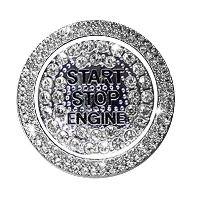 Car Engine One-button Start Button Decorative Cover Button Protective Cover