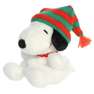Aurora - Peanuts - Palm Pals - 5'' Snoopy Beanie Festive Stuffed Animal