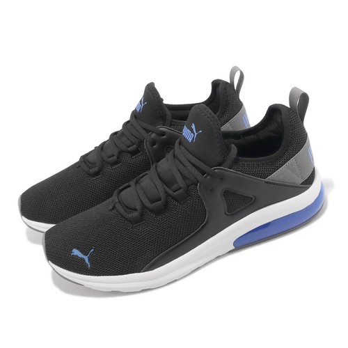 

Puma Electron 2.0 Black Blue White Мужская спортивная обувь для бега Кроссовки 385669-12, Черный, Electron 2.0