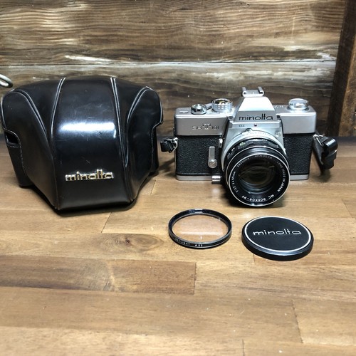 フィルムカメラ MINOLTA SRT101 + MC ROKKOR-PF 50mm F/1.7 フィルムカメラ MINOLTA SRT101 + MC ROKKOR-PF 50mm F/1.7 Minolta MC