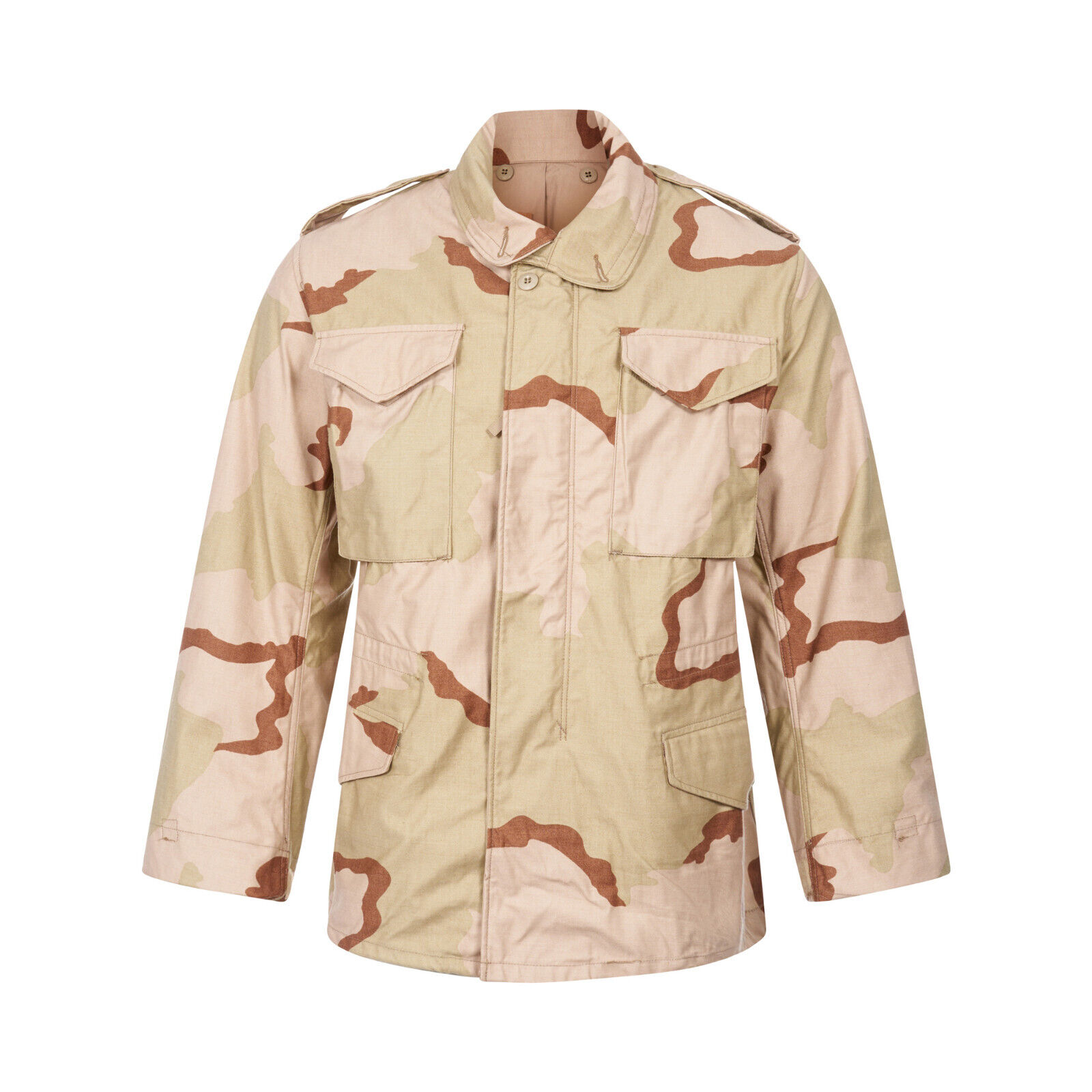 M65 Jacket Original US Combat Field Tri Desert Camo Coat M65 Jacket Original US Combat Field Tri Desert Camo Coat