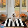 Timo Black and White Outdoor Rug,20