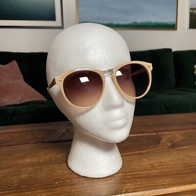Adrienne Vittadini Designer Sunglasses AV005 59 54 17-127 Goldish Beige