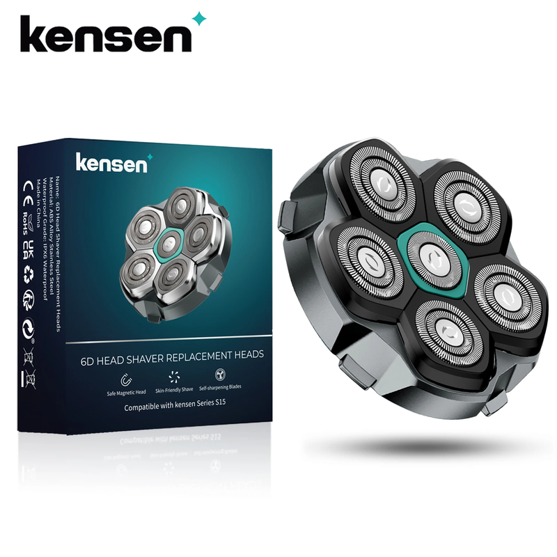 KENSEN S15 Replacement Blade 6D Magnetic Shaver Head FK-8750