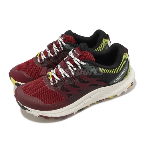 

Merrell Antora 3 GTX Gore-Tex Vibram Cabernet Hiviz Женские походные кроссовки J067814, Красный, Antora 3 Gtx
