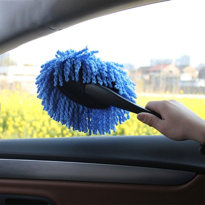 Car Wax Mop Car Exterior Duster Ergonomic Anti Scratch Strong Absorbent