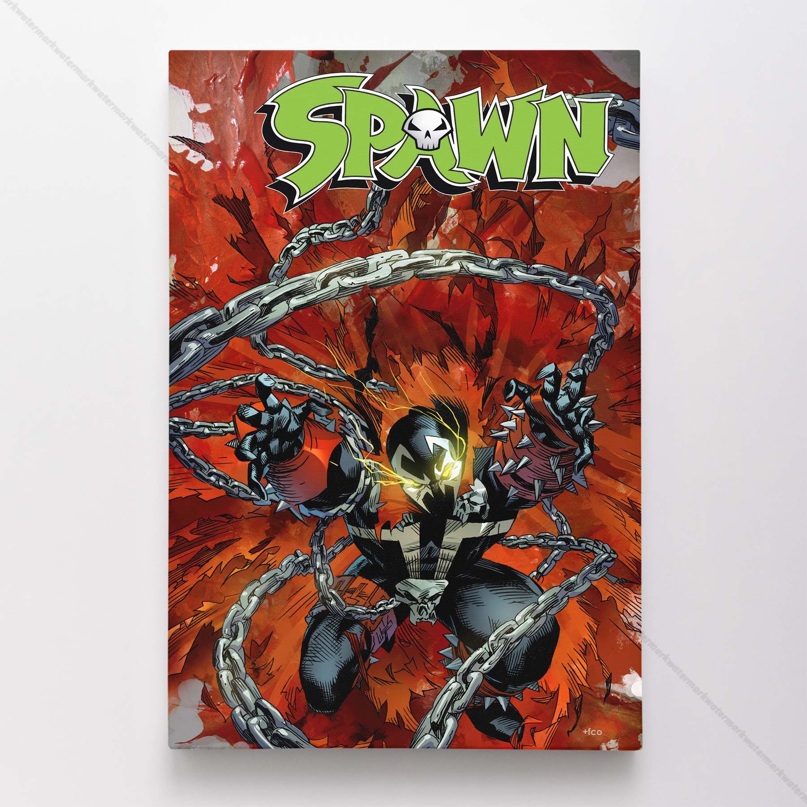 Spawn 213 Poster Canvas Comic Book Cover Art Print #A