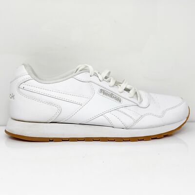 

Reebok Mens Classic Harman Run CM9203 Белая повседневная обувь Кроссовки Размер 11, Белый, Classic Harman Run
