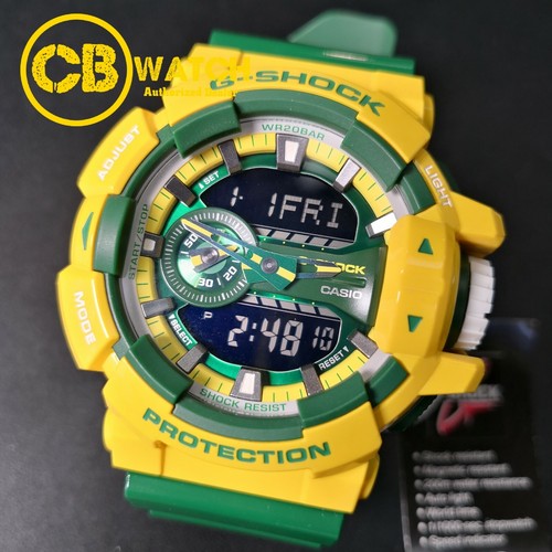 Pre-owned G-shock Casio  Ga-400cs-9a Men's Quartz Special Color Series Analog-digital Watch